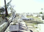 Dañado cementerio de Chaparra
